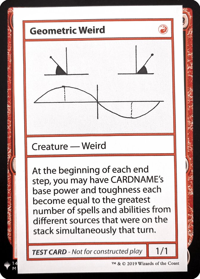 Geometric Weird [Mystery Booster Playtest Cards] | Game Master's Emporium (The New GME)
