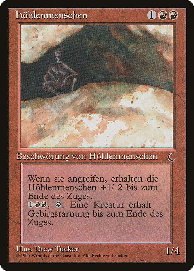 Cave People (German) - "Hohlenmenschen" [Renaissance] | Game Master's Emporium (The New GME)