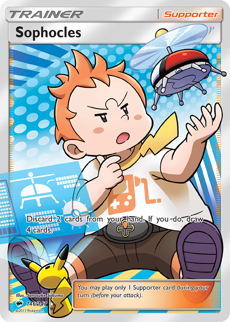 Sophocles (146/147) [Sun & Moon: Burning Shadows] | Game Master's Emporium (The New GME)