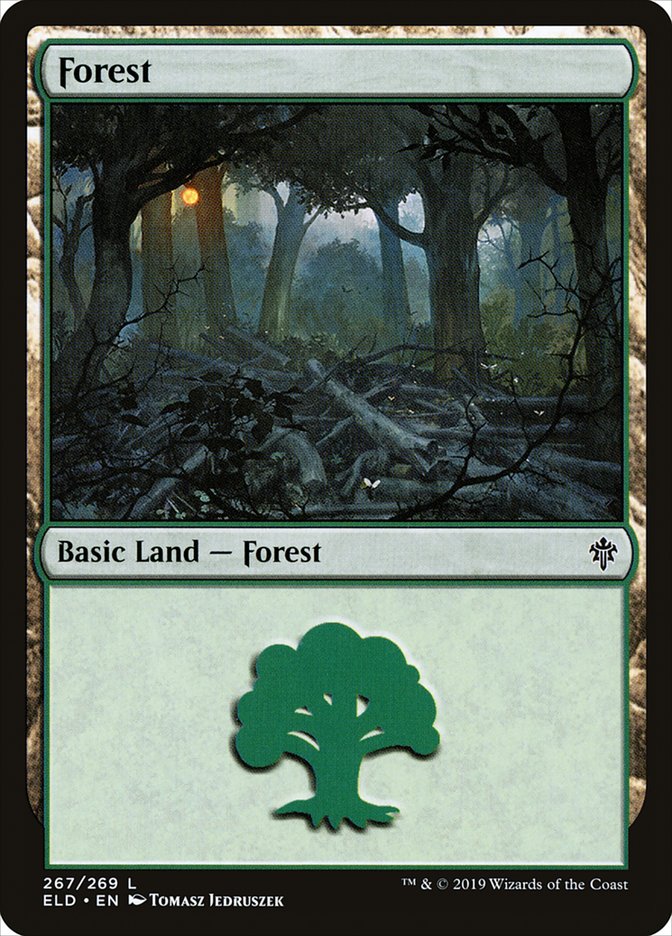 Forest (267) [Throne of Eldraine] | Game Master's Emporium (The New GME)