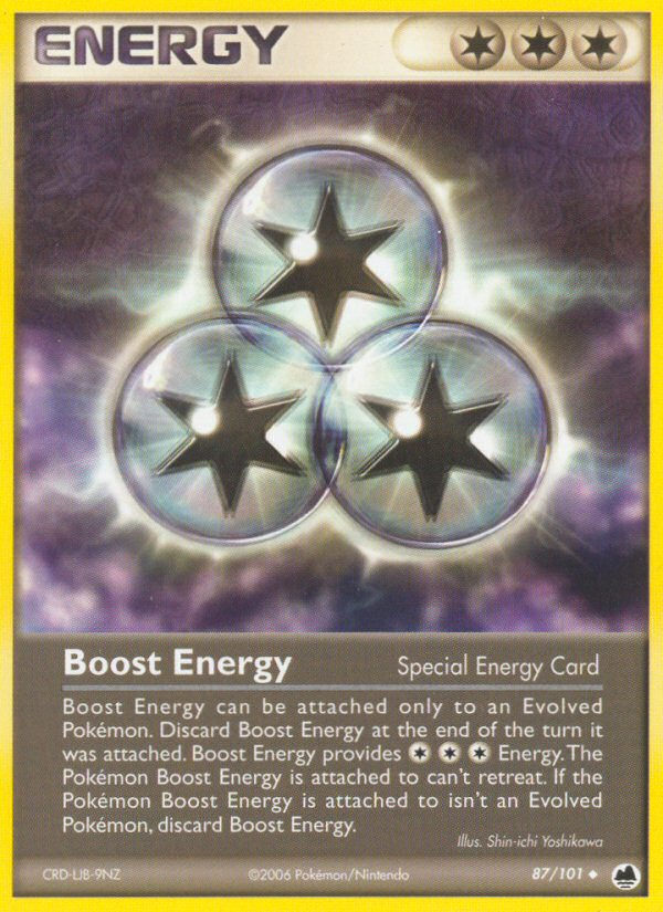 Boost Energy (87/101) [EX: Dragon Frontiers] | Game Master's Emporium (The New GME)