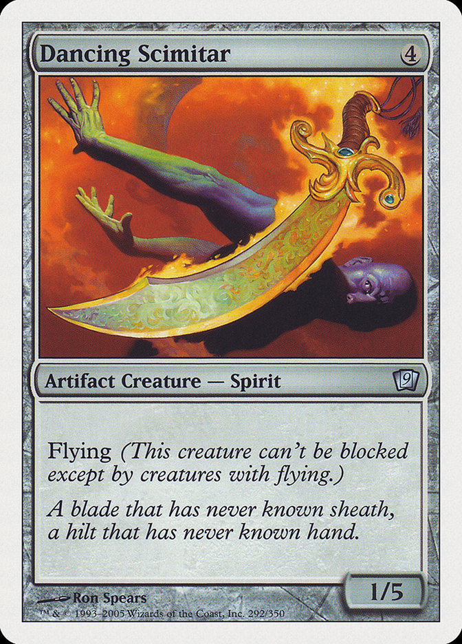 Dancing Scimitar [Ninth Edition] | Game Master's Emporium (The New GME)