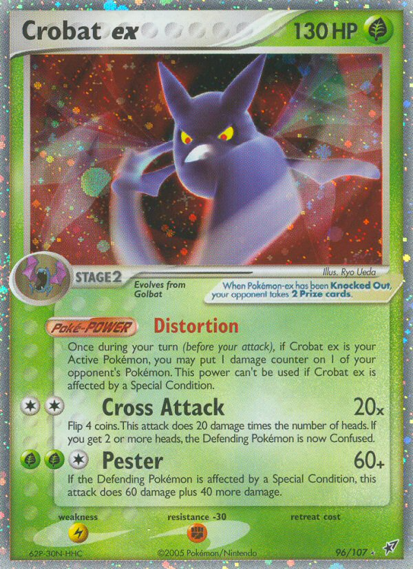 Crobat ex (96/107) [EX: Deoxys] | Game Master's Emporium (The New GME)