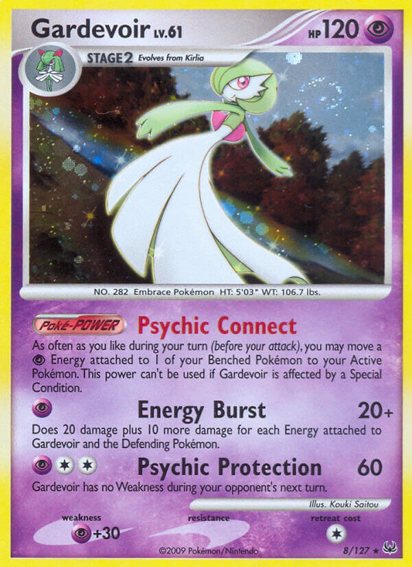 Gardevoir (8/127) (Theme Deck Exclusive) [Platinum: Base Set] | Game Master's Emporium (The New GME)