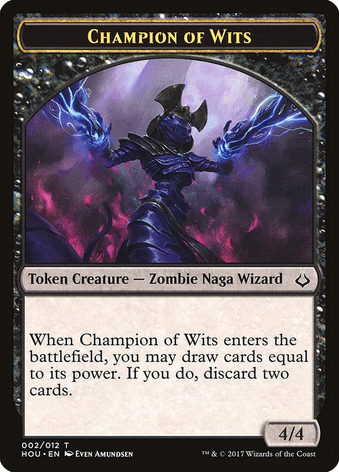 Champion of Wits Token [Hour of Devastation Tokens] | Game Master's Emporium (The New GME)