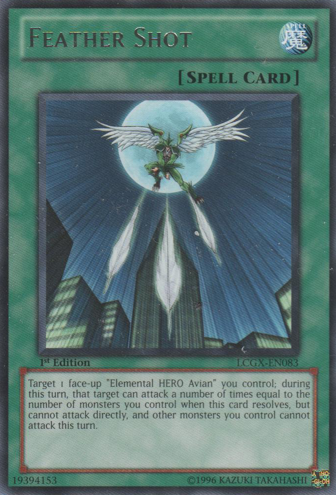 Feather Shot [LCGX-EN083] Rare | Game Master's Emporium (The New GME)