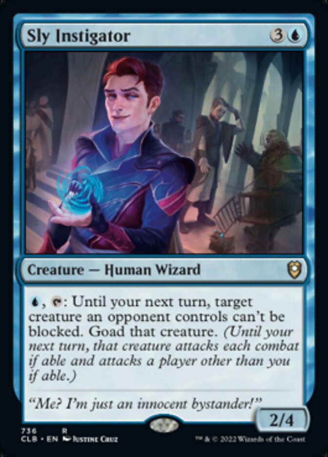 Sly Instigator [Commander Legends: Battle for Baldur's Gate] | Game Master's Emporium (The New GME)