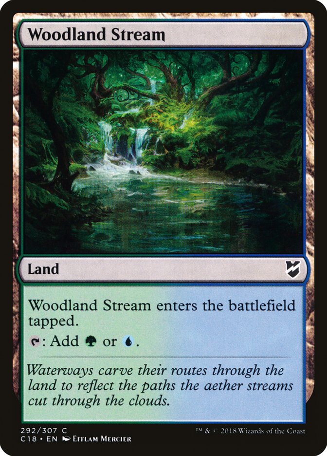 Woodland Stream [Commander 2018] | Game Master's Emporium (The New GME)
