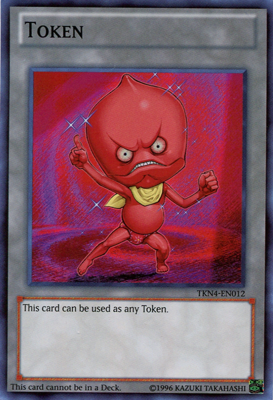 Ojama Token (Red) [TKN4-EN012] Super Rare | Game Master's Emporium (The New GME)