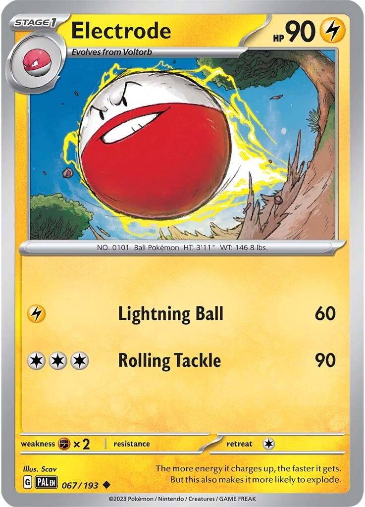 Electrode (067/193) [Scarlet & Violet: Paldea Evolved] | Game Master's Emporium (The New GME)