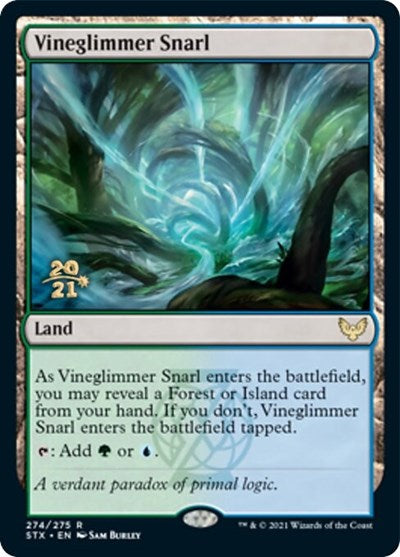 Vineglimmer Snarl [Strixhaven: School of Mages Prerelease Promos] | Game Master's Emporium (The New GME)