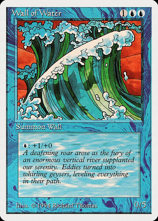 Wall of Water [Summer Magic / Edgar] | Game Master's Emporium (The New GME)