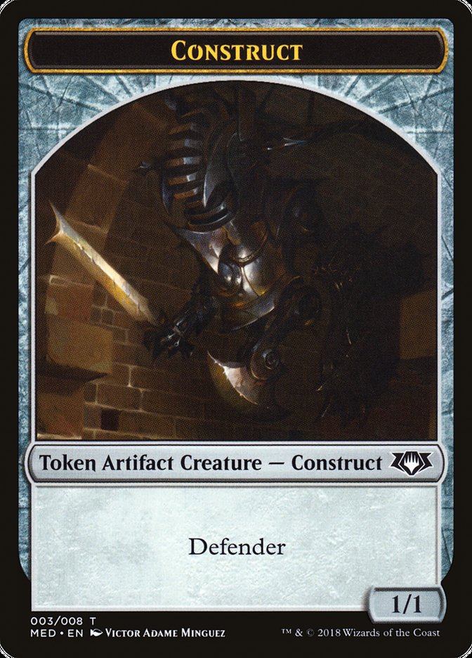 Construct Token (3) [Mythic Edition Tokens] | Game Master's Emporium (The New GME)