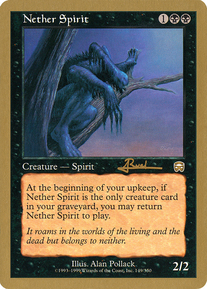 Nether Spirit (Antoine Ruel) [World Championship Decks 2001] | Game Master's Emporium (The New GME)