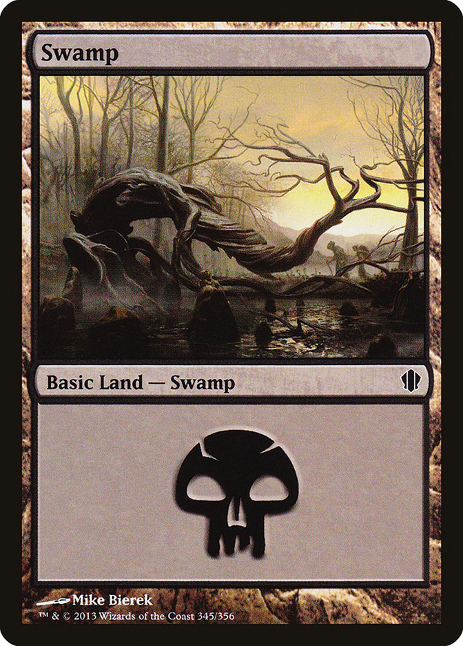 Swamp (345) [Commander 2013] | Game Master's Emporium (The New GME)