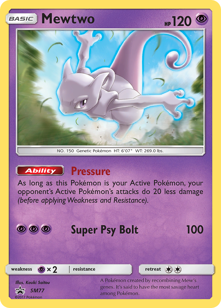Mewtwo (SM77) [Sun & Moon: Black Star Promos] | Game Master's Emporium (The New GME)