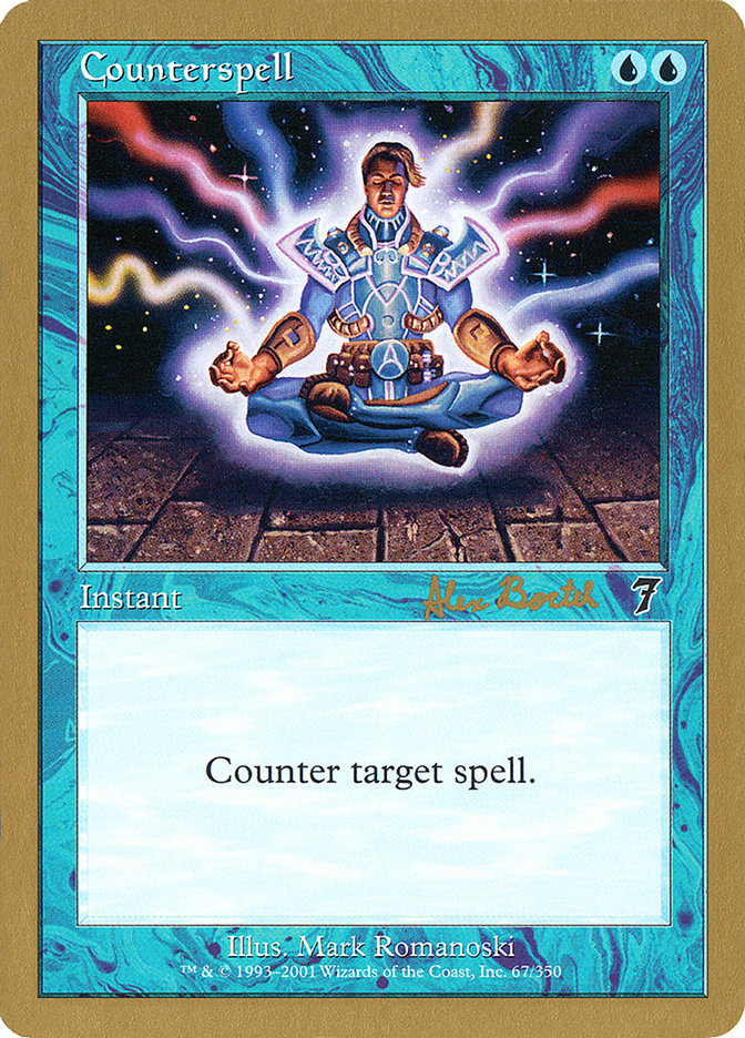 Counterspell (Alex Borteh) (7ED) [World Championship Decks 2001] | Game Master's Emporium (The New GME)