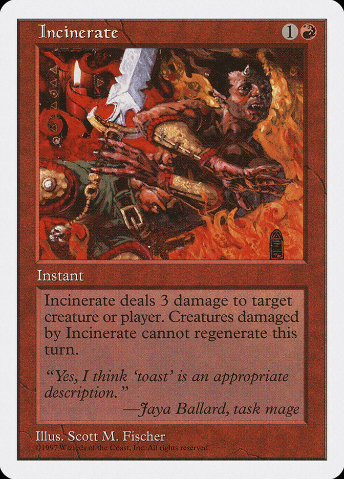 Incinerate [Fifth Edition] | Game Master's Emporium (The New GME)