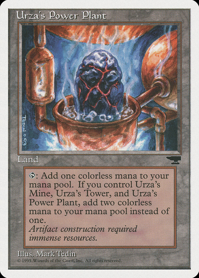Urza's Power Plant (Boiling Rock) [Chronicles] | Game Master's Emporium (The New GME)