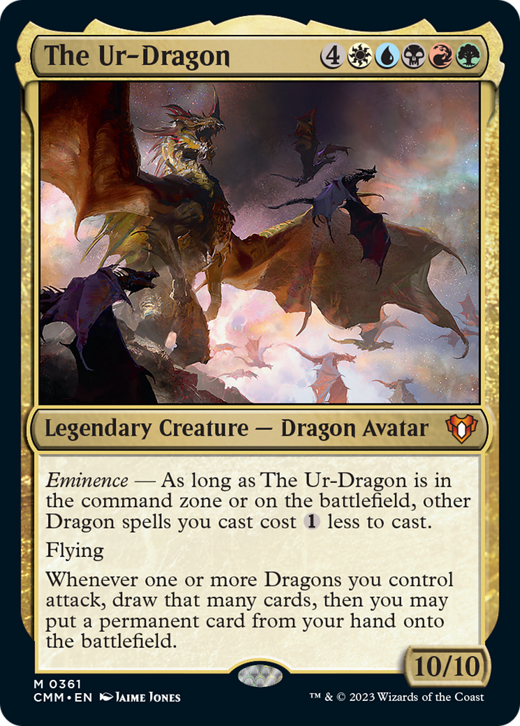The Ur-Dragon [Commander Masters] | Game Master's Emporium (The New GME)