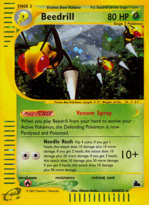 Beedrill (H4/H32) [Skyridge] | Game Master's Emporium (The New GME)