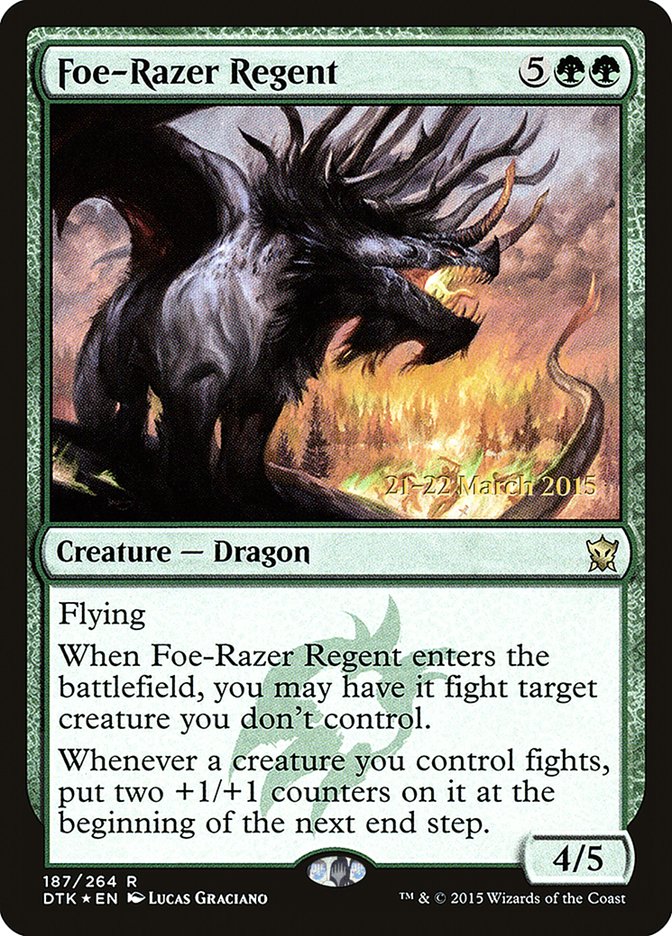 Foe-Razer Regent [Dragons of Tarkir Prerelease Promos] | Game Master's Emporium (The New GME)