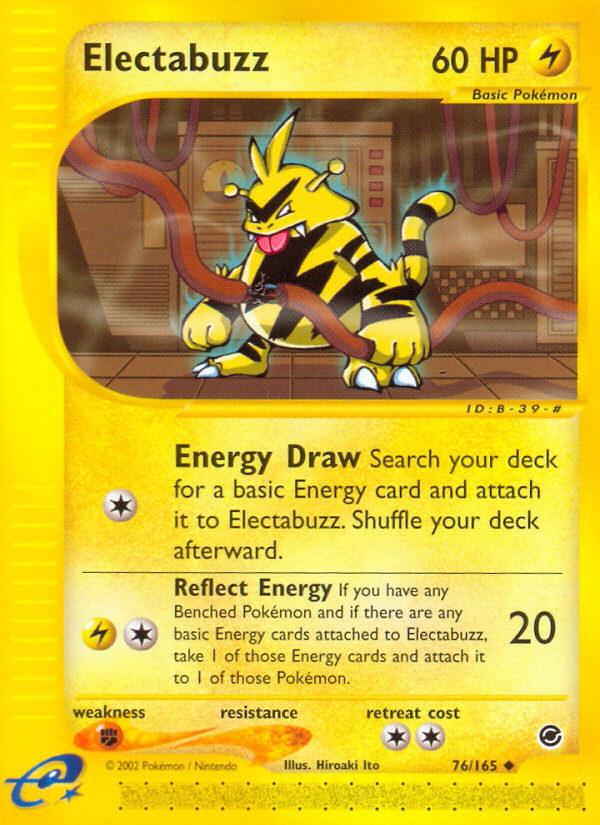 Electabuzz (76/165) [Expedition: Base Set] | Game Master's Emporium (The New GME)