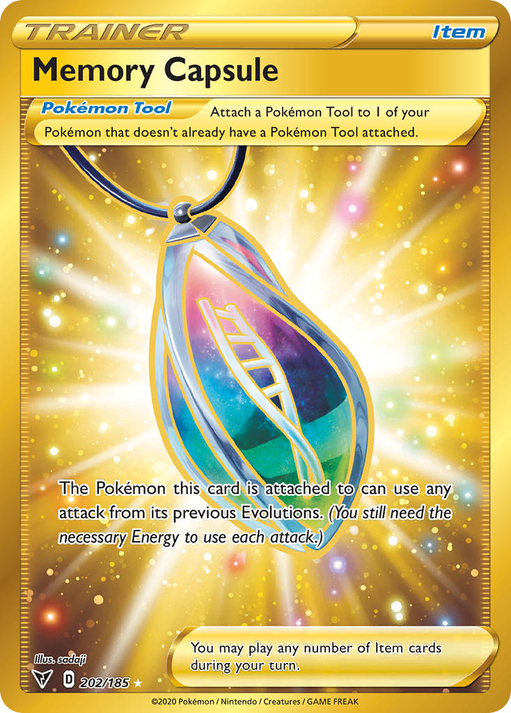 Memory Capsule (202/185) [Sword & Shield: Vivid Voltage] | Game Master's Emporium (The New GME)