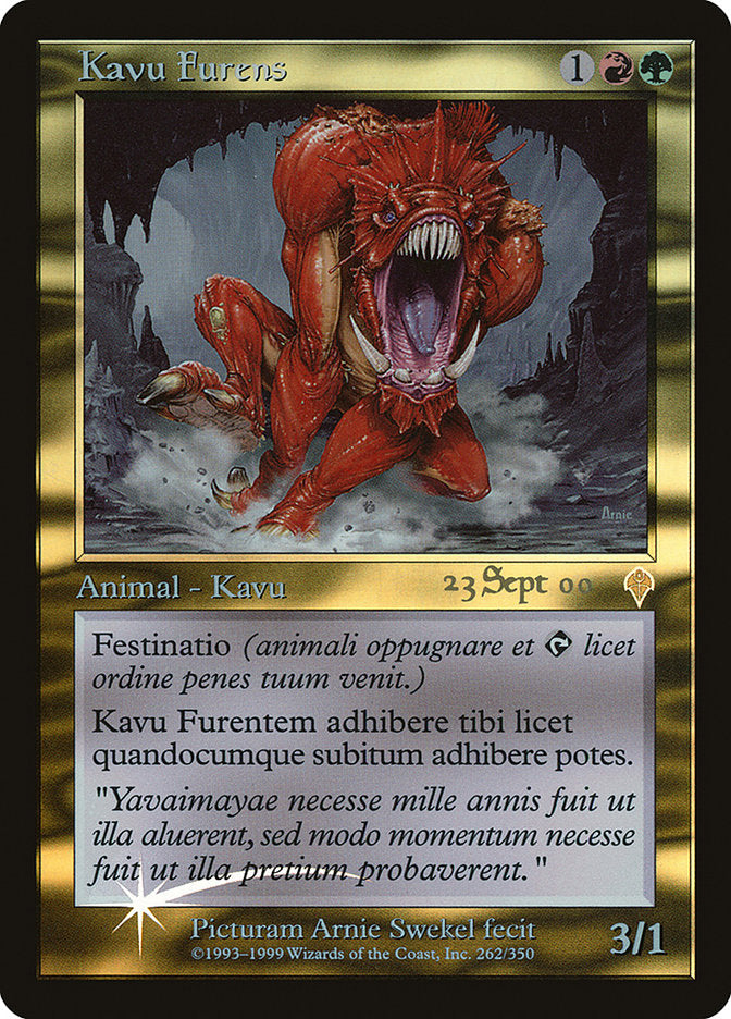 Raging Kavu [Invasion Promos] | Game Master's Emporium (The New GME)