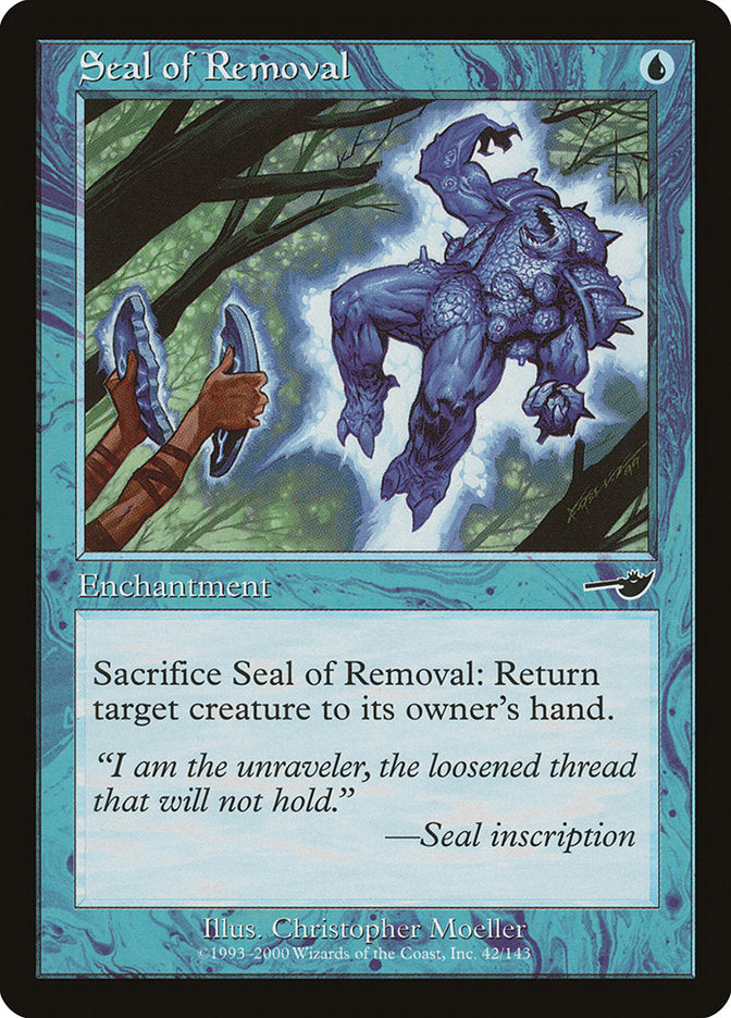 Seal of Removal [Nemesis] | Game Master's Emporium (The New GME)