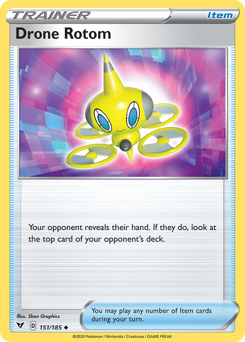 Drone Rotom (151/185) [Sword & Shield: Vivid Voltage] | Game Master's Emporium (The New GME)
