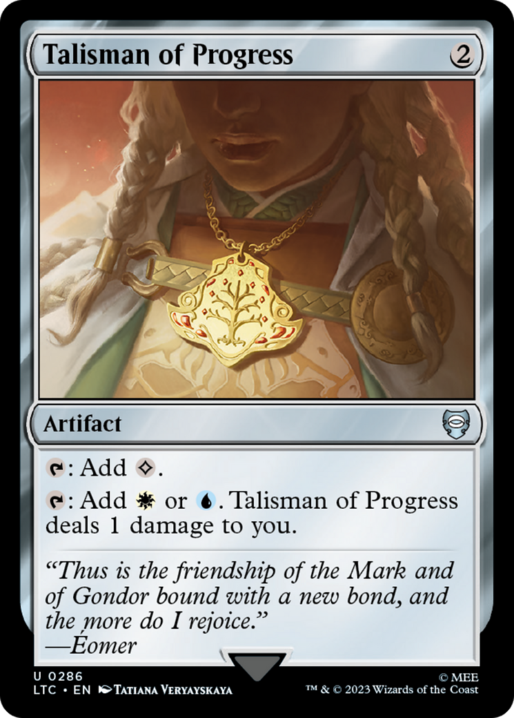 Talisman of Progress [The Lord of the Rings: Tales of Middle-Earth Commander] | Game Master's Emporium (The New GME)