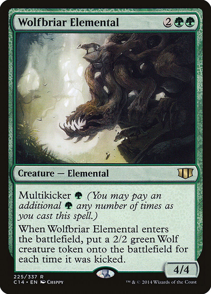 Wolfbriar Elemental [Commander 2014] | Game Master's Emporium (The New GME)