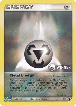 Metal Energy (94/109) (Winner) [EX: Ruby & Sapphire] | Game Master's Emporium (The New GME)