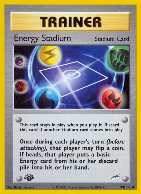 Energy Stadium (99/105) [Neo Destiny 1st Edition] | Game Master's Emporium (The New GME)