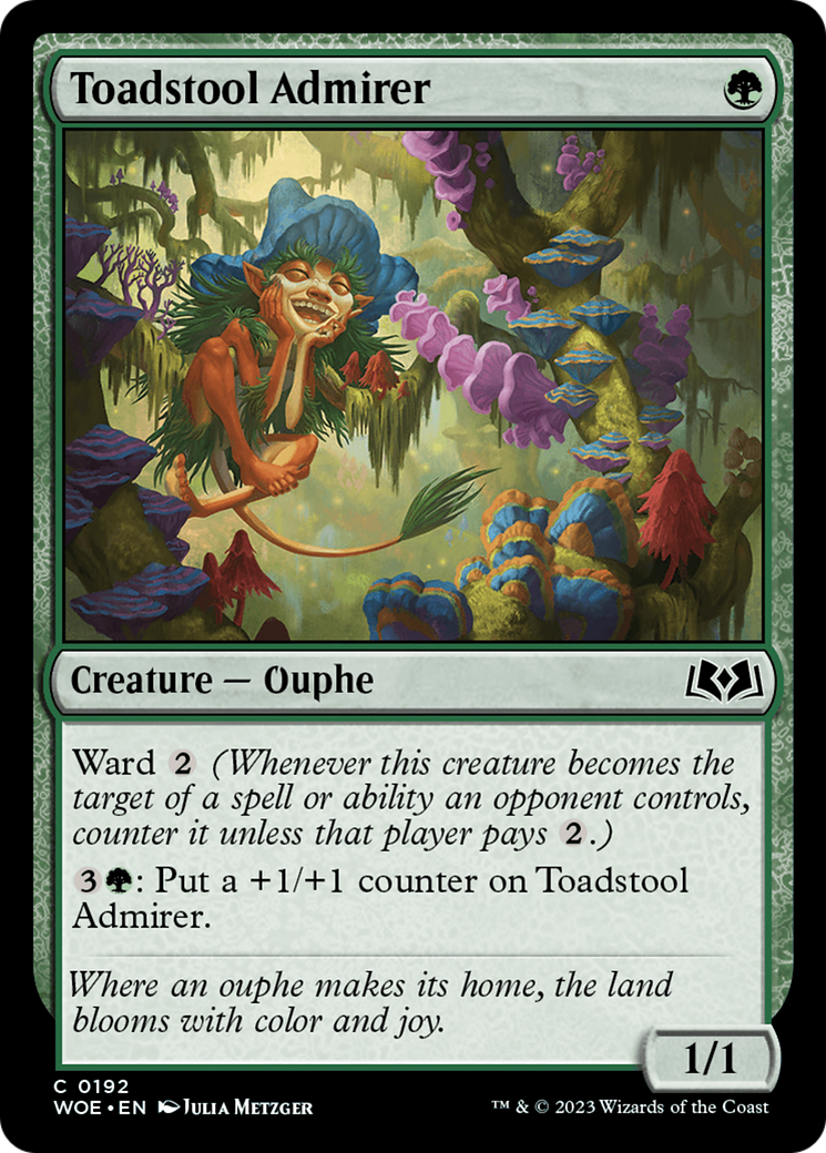 Toadstool Admirer [Wilds of Eldraine] | Game Master's Emporium (The New GME)