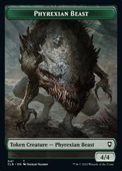 Phyrexian Beast // Wurm Double-Sided Token [Commander Legends: Battle for Baldur's Gate Tokens] | Game Master's Emporium (The New GME)