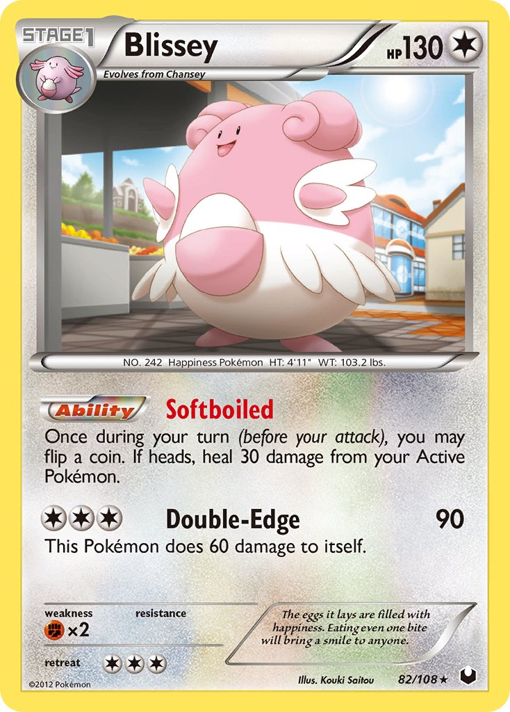 Blissey (82/108) (Battle Arena Deck Exclusive) (Theme Deck Exclusive) [Black & White: Dark Explorers] | Game Master's Emporium (The New GME)