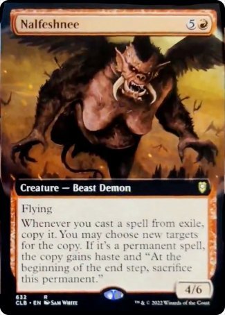 Nalfeshnee (Extended Art) [Commander Legends: Battle for Baldur's Gate] | Game Master's Emporium (The New GME)
