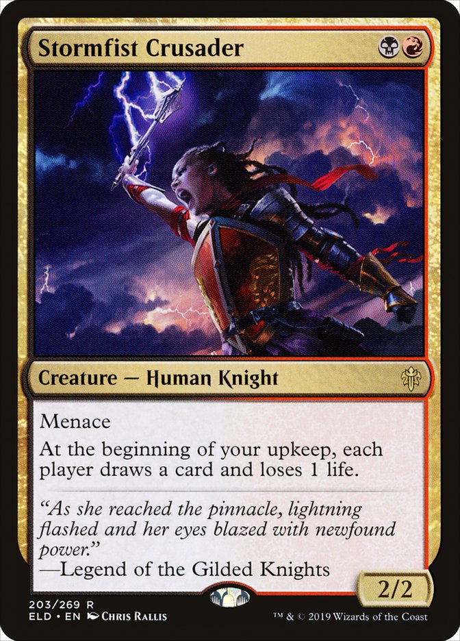 Stormfist Crusader [Throne of Eldraine] | Game Master's Emporium (The New GME)