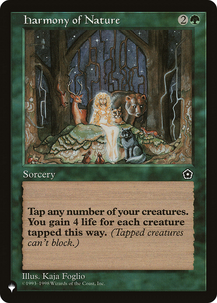 Harmony of Nature [The List] | Game Master's Emporium (The New GME)