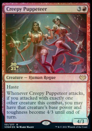 Creepy Puppeteer [Innistrad: Crimson Vow Prerelease Promos] | Game Master's Emporium (The New GME)