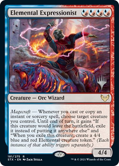 Elemental Expressionist (Promo Pack) [Strixhaven: School of Mages Promos] | Game Master's Emporium (The New GME)