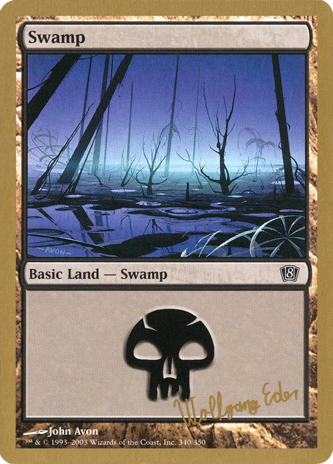 Swamp (we340) (Wolfgang Eder) [World Championship Decks 2003] | Game Master's Emporium (The New GME)