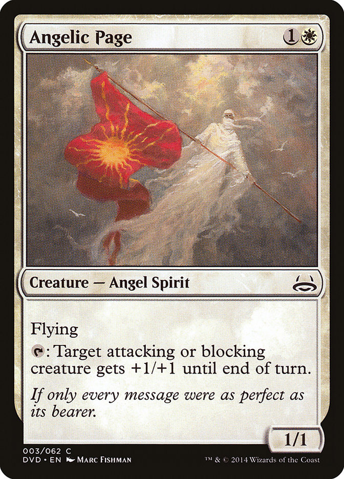 Angelic Page (Divine vs. Demonic) [Duel Decks Anthology] | Game Master's Emporium (The New GME)