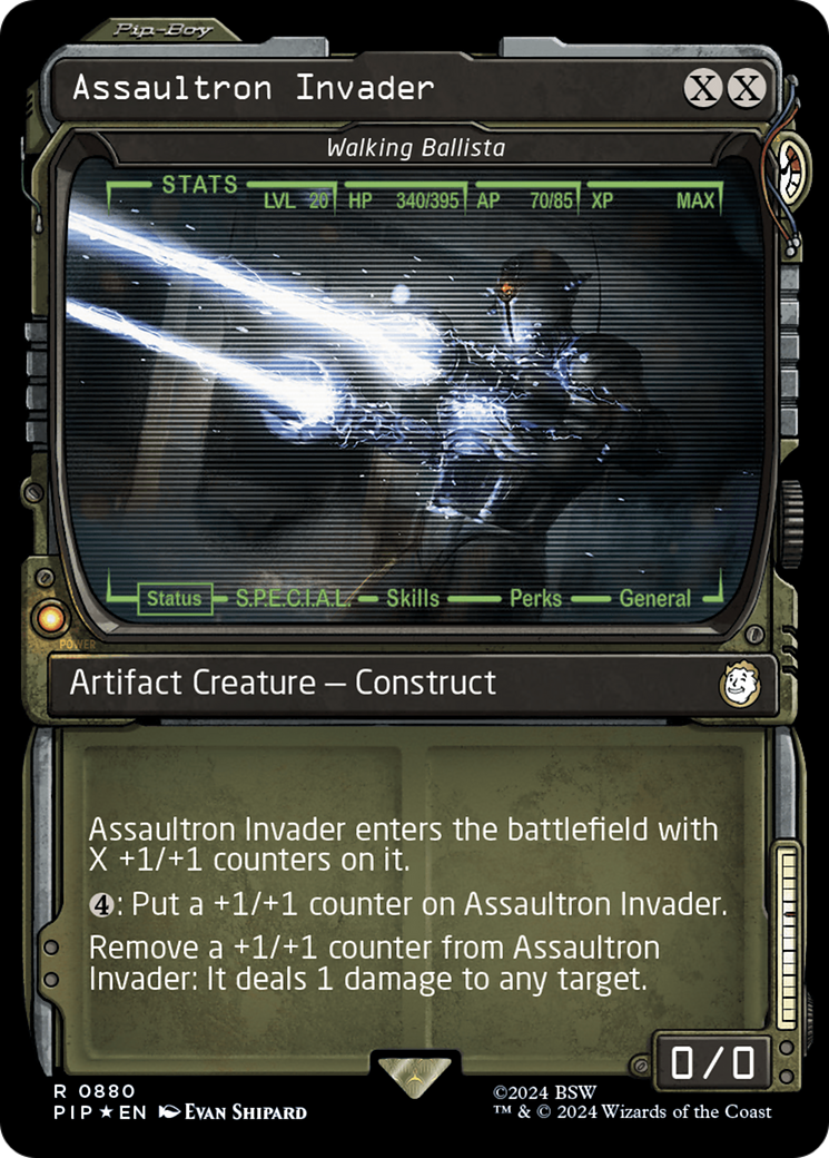 Assaultron Invader - Walking Ballista (Surge Foil) [Fallout] | Game Master's Emporium (The New GME)