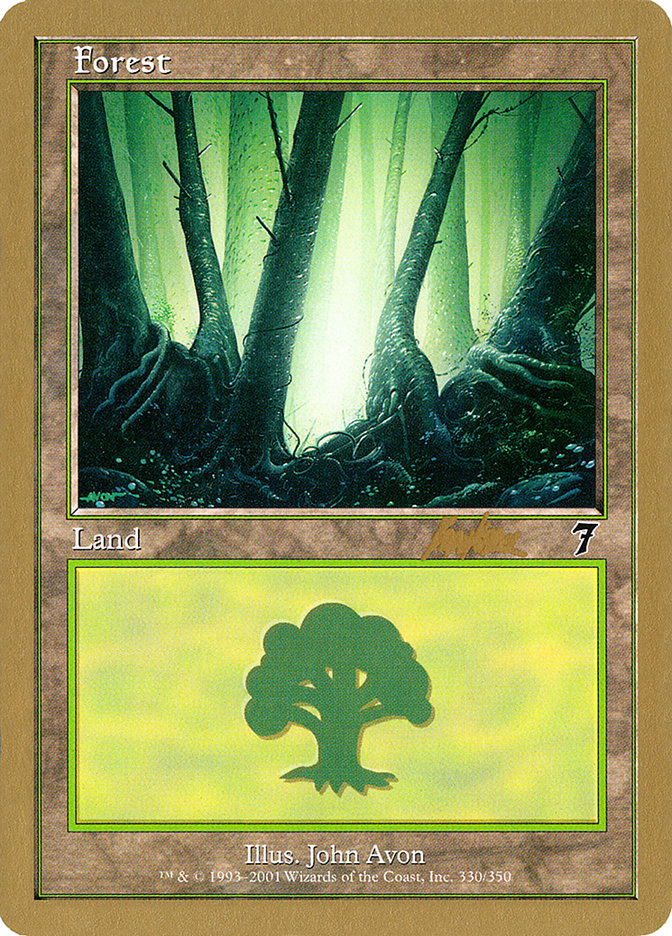 Forest (bk330) (Brian Kibler) [World Championship Decks 2002] | Game Master's Emporium (The New GME)