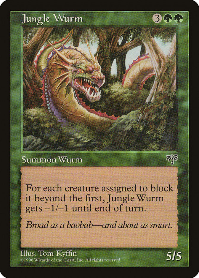 Jungle Wurm [Mirage] | Game Master's Emporium (The New GME)