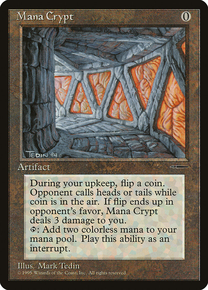 Mana Crypt (Book Promo) [HarperPrism Book Promos] | Game Master's Emporium (The New GME)