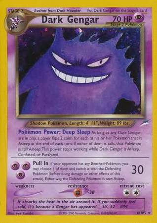 Dark Gengar (6/105) [Neo Destiny Unlimited] | Game Master's Emporium (The New GME)